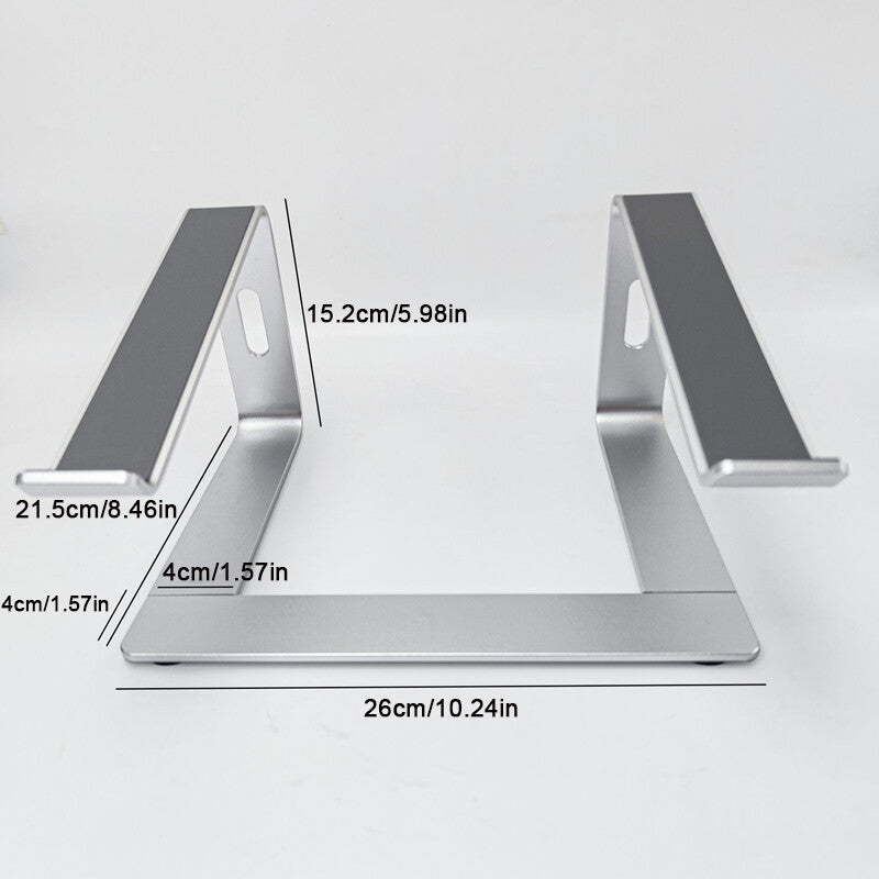 Laptop Tablet Stand Metal Portable Riser Bracket Hold Desk Table Mount
