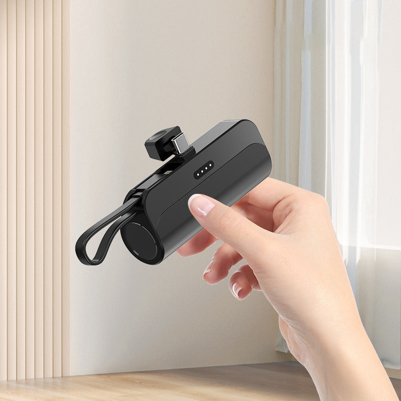 9000000mAh Mini Pocket Capsule Power Bank 20W Fast Charging Portable Charger For IPhone&Android Phone Pad