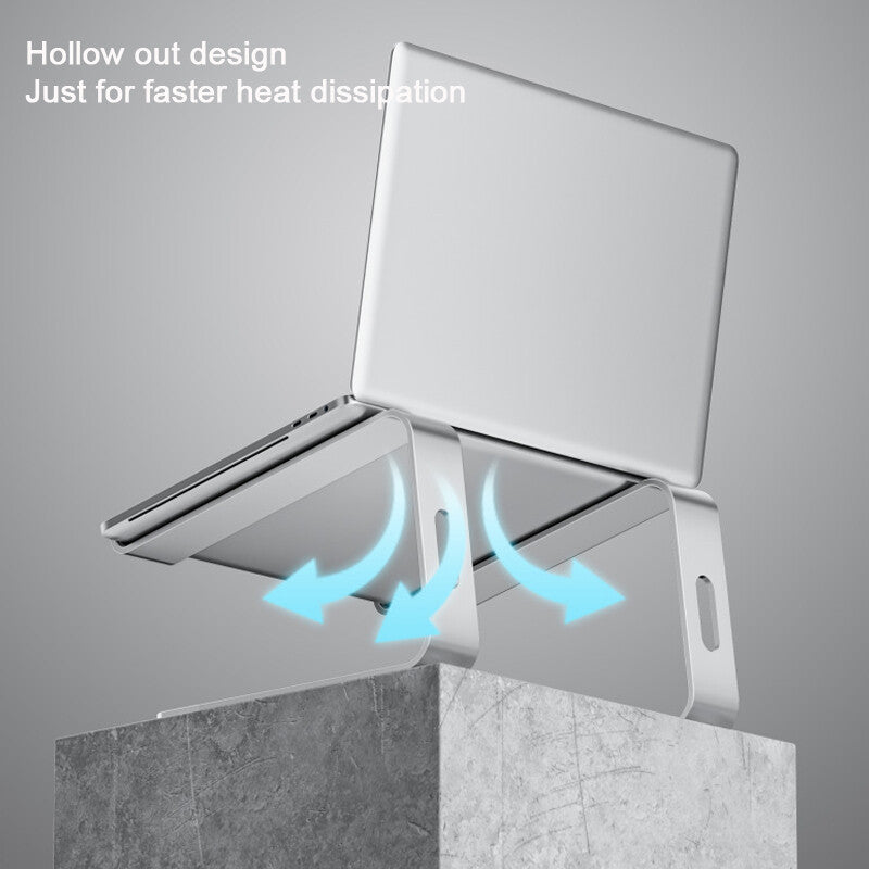 Laptop Tablet Stand Metal Portable Riser Bracket Hold Desk Table Mount